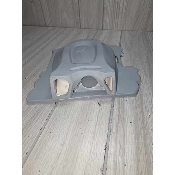 Vtg 1988 Ceramic One Piece Nativity Blue Creche 3D Religious Christmas Handpaint - Picture 3 of 8